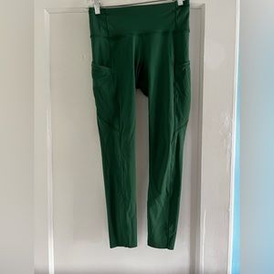 Lulu lemon everglade green 3/4 leggings